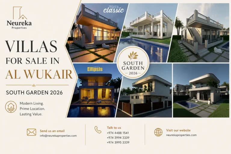 Villas for Sale in Al Wukair — South Garden 2026
