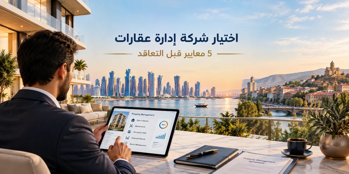 اختيار شركة إدارة عقارات