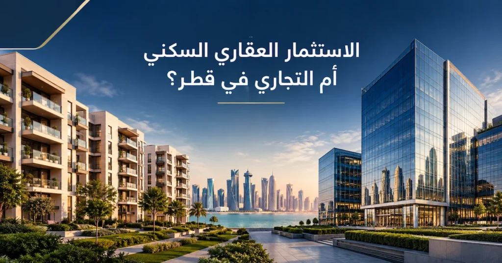 الاستثمار العقارى السكنى ام التجارى فى قطر